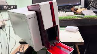 Evolice Smart Card Printer 🖨️ Windows Testing Evolice Printer  Price 20000 [upl. by Syla]