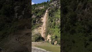 beautiful nature waterfall mountains shorts youtubeshorts [upl. by Schiffman164]