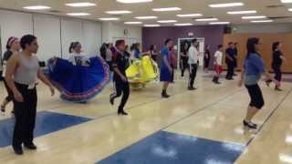 Ballet Folklorico de CSUF Practice El Tilingo Lingo [upl. by Quickman591]