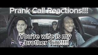 Prank Call Reaction with Passengers Nephew Tommy quotYour Wife Is My Brother TIMquot prankcall funny [upl. by Shaver]