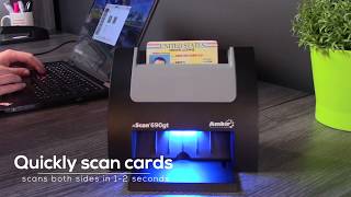 nScan 690gt Duplex ID Card Scanner with AmbirScan [upl. by Luanne]