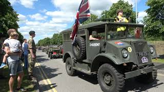 DDay 75th Commemorative Convoy  A Drive to Remember [upl. by Reiniar705]