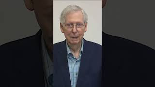 Mitch McConnell freezes again while talking to reporters in Kentucky [upl. by Oraneg]