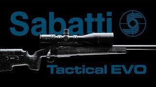 Sabatti Tactical EVO  Precision Shooting Rifle [upl. by Adnauqaj]