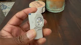 WUBEN X0 Rechargeable Mini Flashlight Review [upl. by Aihsoj]