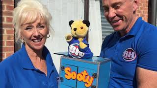 Debbie McGee Richard Cadell and Sooty at Hansons [upl. by Huppert]