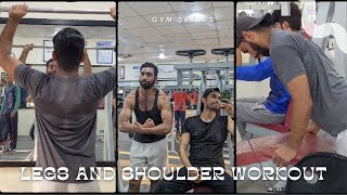 How to build Legs and shoulders legs and shoulder workout  bodybuilding [upl. by Derward301]