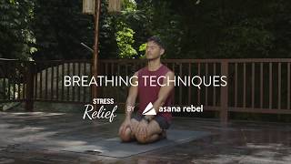 Breathing Techniques – quotStress Reliefquot by Asana Rebel [upl. by Novyaj578]