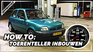 How To TOERENTELLER Inbouwen in een MICRA [upl. by Arbmat]