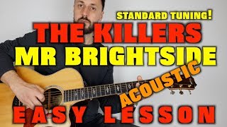 How to play The Killers Mr Brightside acoustic [upl. by Rellim83]