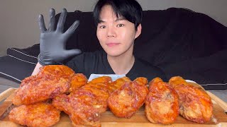 MUKBANG 교촌 레드콤보 가자🔥😎 Kyochon Chicken eatingsound asmr [upl. by Tuhn]