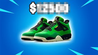 Which Fortnite Shoes Are ACTUALLY Most Expensive [upl. by Hnahk]