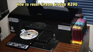 Reset Epson R290 Waste Ink Pad Counter [upl. by Reni51]