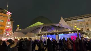 Weihnachtsmarkt am Gendarmenmarkt an der Staatsoper 2022 [upl. by Okimik]