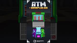 ATM  BankPlus GUI minecraft shorts short scifi [upl. by Dougherty190]