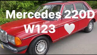 Mercedes 220D ❤️ Traum erfüllt 😇 Baujahr 1977 ⭐️ Ansicht amp Fahrt 😎 Top Zustand ❤️ Schnäppchen 😃 [upl. by Ric560]