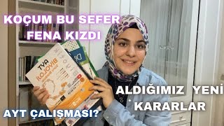 2025 YKS ÇALIŞMALARIM  KOÇUMLA ALDIĞIMIZ YENİ KARARLAR  YKS VLOG  AYT KONULARINDA NEREDEYİM [upl. by Sac83]