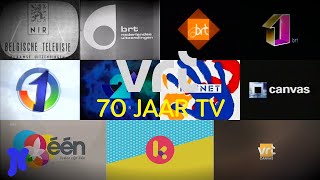 VRT  70 jaar Vlaamse televisievormgeving 19532023 [upl. by Anitsyrhc]