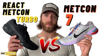 Nike React Metcon Turbo vs Nike Metcon 7 Differences to Know [upl. by Jew]