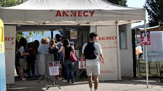 Annecy  Les étudiants annéciens se mobilisent [upl. by Yak538]