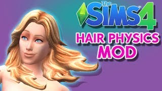 The Sims 4  Hair Physics Mod How to Install [upl. by Alby]