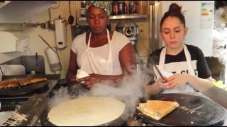 London Kids 201  Crepes at La Crêperie de Hampstead [upl. by Grethel277]