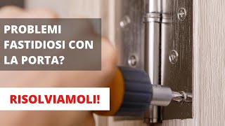 HOW TO DO Come regolare le cerniere a scomparsa delle porte filo muro [upl. by Akihsan]