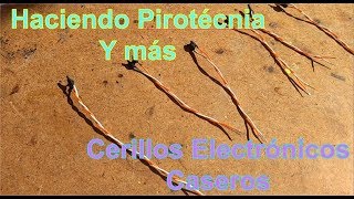 CERILLOS ELECTRÓNICOS CASEROS [upl. by Paula]