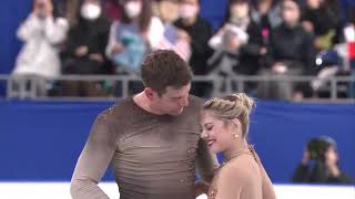 クニエリムフレイザー KnierimFrazier USA FS  国別大会2023 [upl. by Noj890]