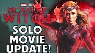 Scarlet Witch Solo Movie Rumor Report  Everything We Know [upl. by Wooldridge]