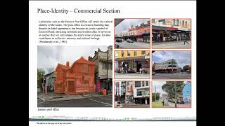 A3  URBAN ASSEMBLAGES II analysis of enmore road [upl. by Maddock]