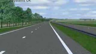 Novapoint Virtual Map Visualisation  A453 widening [upl. by Nerehs]