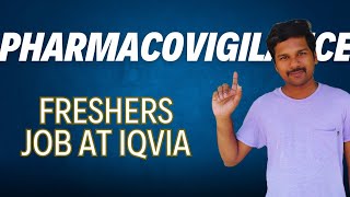 Latest Pharmacovigilance freshers jobs at IQVIA freshersjobs pharmacovigilance [upl. by Luhar994]