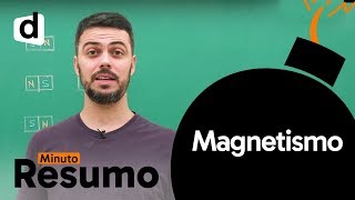 FÍSICA MAGNETISMO l MINUTO RESUMO l DESCOMPLICA [upl. by Allehc]