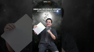 Kita bisa ke bulan dengan selembar kertas [upl. by Ailehs892]