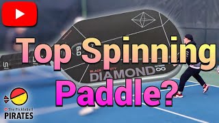 Pickleball Paddle to Dominate the Kitchen Meet 60 Infinity Black Diamond [upl. by Dnomrej]