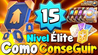 CÓMO CONSEGUIR NIVELES ÉLITE NIVEL 15 DE LAS CARTAS EN CLASH ROYALE 🔥 Ione Gamer [upl. by Eemia608]