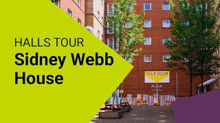 Student Accommodation tour Sidney Webb House [upl. by Ranip]