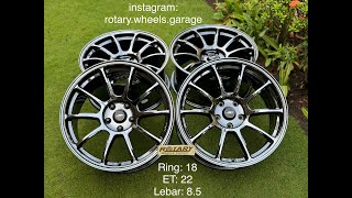 Volk Rays ZE40 SBC FF Ring18 BARU Innova Reborn Venturer Zenix Scirocco Lancer Evolution Alphard 2GD [upl. by Farica]