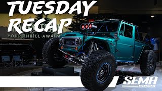 SEMA Show 2023 Tuesday Recap [upl. by Eldreda]