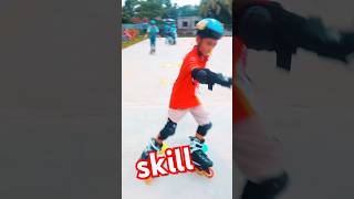 skate skill😛shortsvideo viralvideo foryou rollerskate [upl. by Lavotsirc]