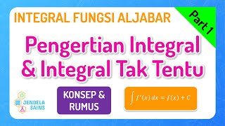 Integral Fungsi Aljabar Matematika Kelas 11 • Part 1 Pengertian Integral amp Integral Tak Tentu [upl. by Marquardt]