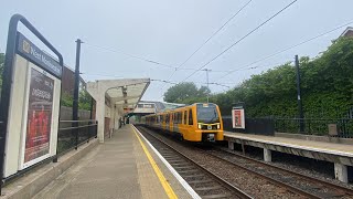 555005 on test run at Chillingham roadBykerLong Benton and West Monkseaton17524 [upl. by Irt362]