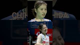 CUTEST BADMINTON PLAYER CHIHARU SHIDA 志田 千陽 [upl. by Laurella680]