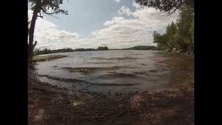 KAYAK TRIP TO BIG ISLAND RAQUETTE LAKE PT4 [upl. by Ronnholm149]