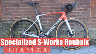 Specialized SWorks Roubaix 2020  First Ride Impressions [upl. by Ewald636]