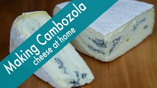 Making Cambozola Cheese at Home  incredibly delicious [upl. by Corissa638]