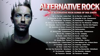 Alternative Rock Of The 90s 2000s  Linkin park Creed AudioSlave Hinder Nickelback Evanescence [upl. by Goober245]