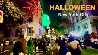 HALLOWEEN Night in West Village NYC [upl. by Imerej]