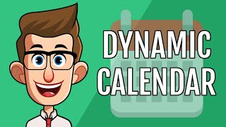 Create an Excel Calendar with Just ONE Formula [upl. by Celle]